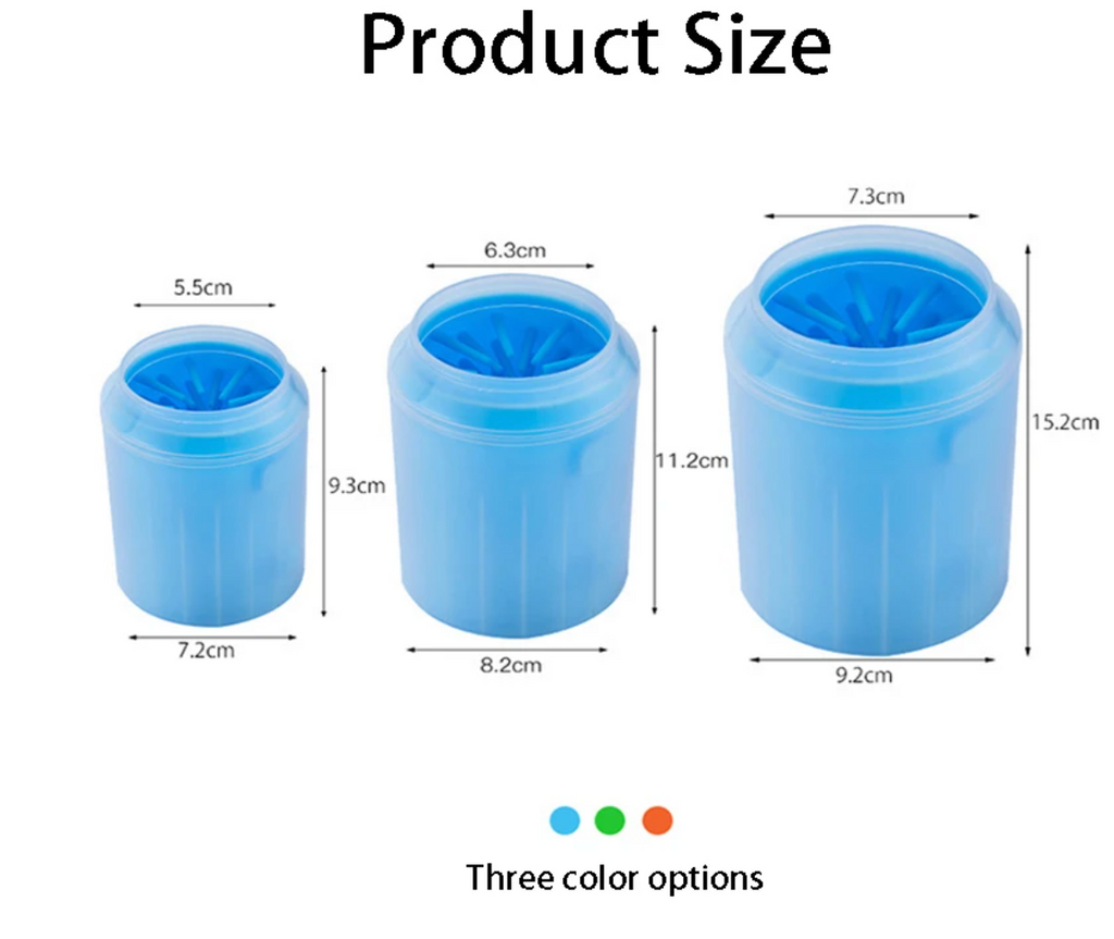 MokinoPets TM.   Soft Silicone  Portable Dog  Paw Cleaner